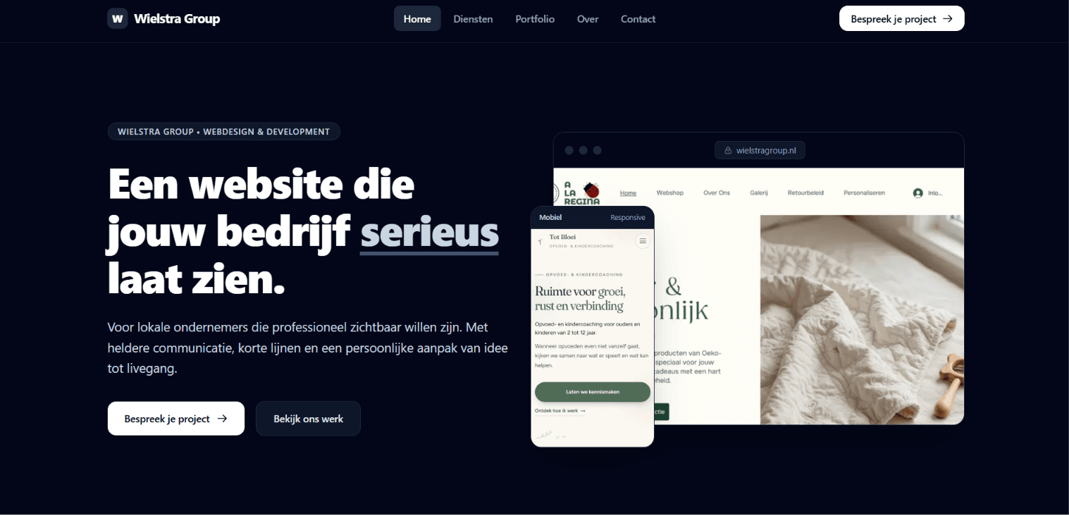 Wielstra Group Website afbeelding 1